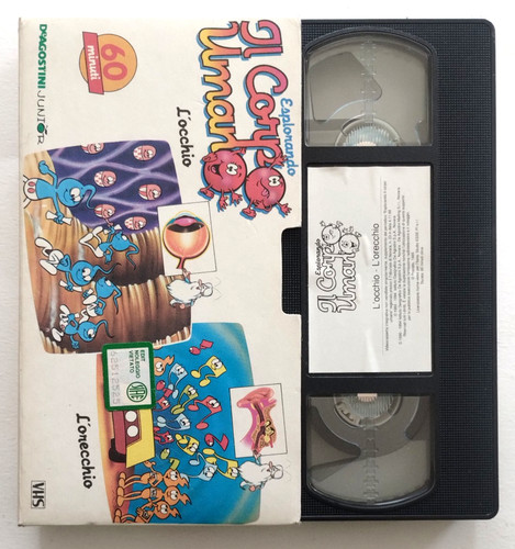 Vhs esplorando corpo umano - esplorando,