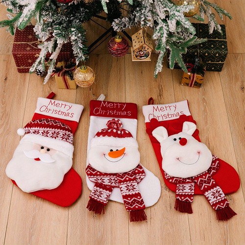 Calze natale ricamate - calze, di