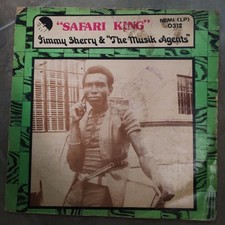 Jimmy Sherry & The Musik Agents ‎– Safari King [EMI]  Nigeria AFRO Highlife Funk