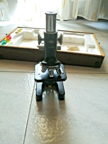 Microscopio vintage eikow - microscopio,