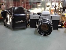 [NC] MINOLTA SRT-101 MC ROKKOR-PF 58 mm 1.4 CON CUSTODIA JAPAN