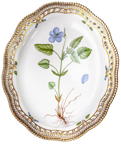 Royal copenhagen piatto ovale - royal,