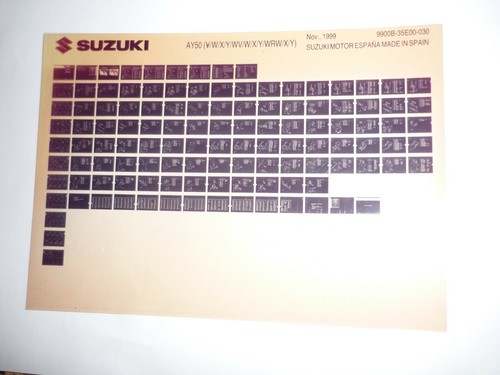 Suzuki ap50v aprile 1998 - aprile,