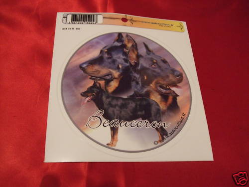Autocollant motif chien - 1,