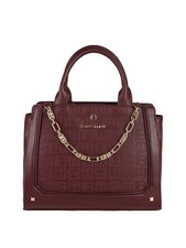 Laura Biagiotti Borsa donna mini tote con catena - bordeaux