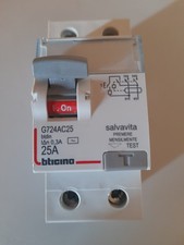 BTICINO G724AC25 SALVAVITA 2P