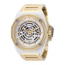 🔥🔥🔥 RARO!!! Orologio automatico Invicta TechnoMarine carbonio nautico 45 mm oro TM-525004