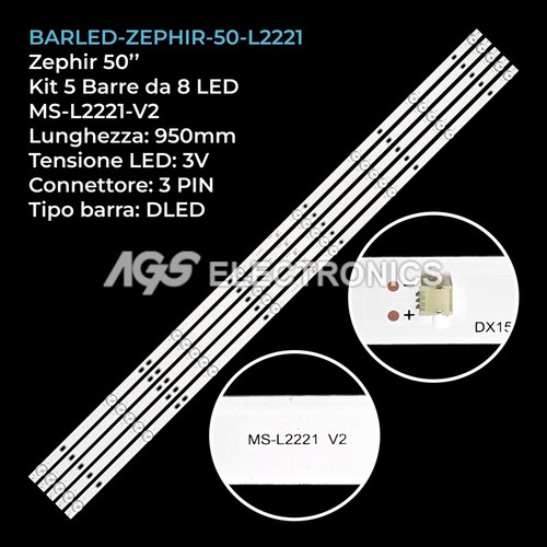 Kit barre strip led tv - kit,