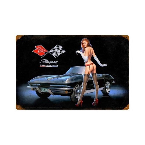 Targa latta corvette - latta,