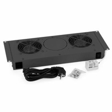 INL Unità ventilazione Rack 19  a parete, 2 ventole, installazione a soffitto,