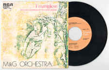 7" M & G ORCHESTRA (De Angelis) 45 giri IL MARSIGLIESE ost Rca ITALY 1975 NM