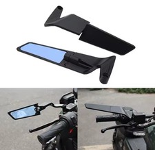 Specchietti Per Moto Naked Retrovisori Manubrio in Alluminio Aerodinamici 8/10mm