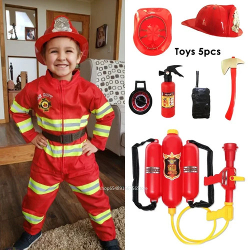 Costume pompiere cosplay
