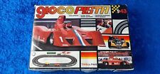 GIOCO PISTA TONKA POLISTIL 1:43 PISTA VINTAGE ANNI 80 AUDI PORSCHE 2 SLOT SL1