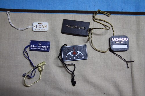 Cartellino tag elcar revue - elcar,,