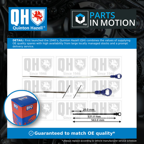 Dip stick qod114 quinton - stick,