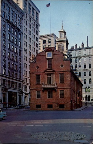 Vecchia state house boston - state,