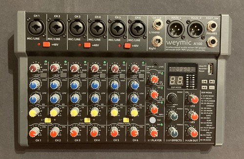Console mixer audio - console,