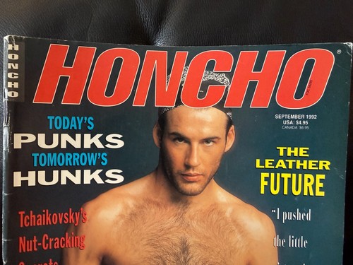 Honcho magazine vintage - 9/92,