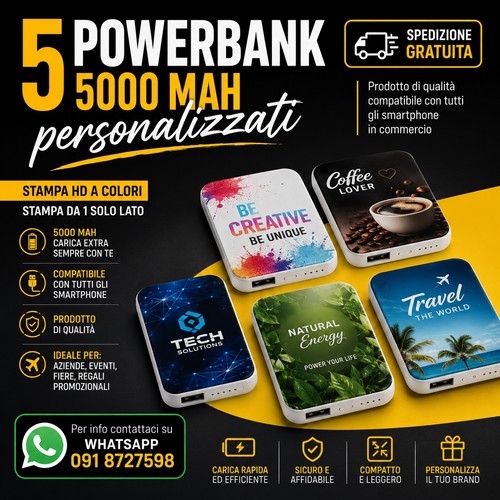 Power bank personalizzato - bank,