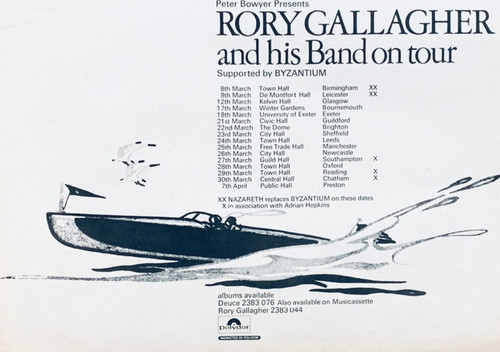 Rory gallagher 1972 original - gallagher,