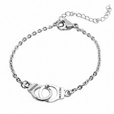 Bracciale con MANETTE ciondolo