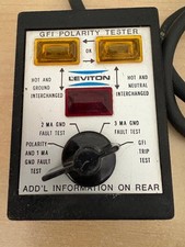 Leviton 6185 Tester guasti a