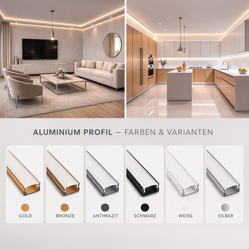 Profilo led alluminio - profilo,