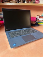 Computer Lenovo portatile usato, 14 pollici, azzurro, buone condizioni