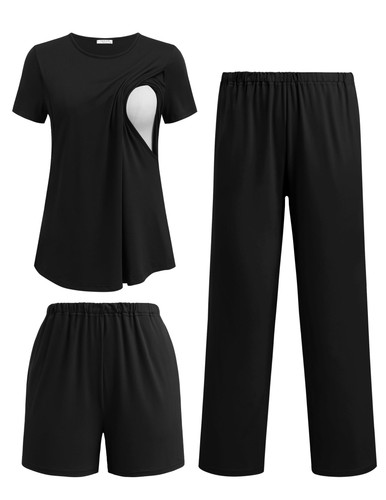 Set pigiama premaman - 3, pezzi