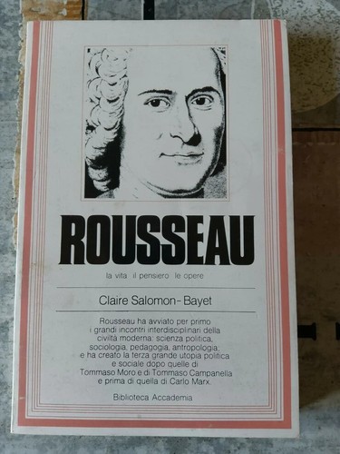 Rousseau vita il pensiero - vita,