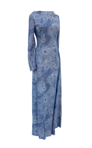 Maxi abito vintage lungo - , anni