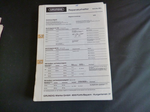 Manuale servizio originale - di,