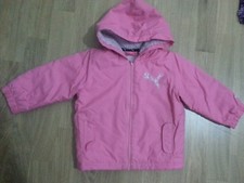 lotto 721 piumino k-way PUMA giacca giubbotto bimba bambina rosa 2 Anni
