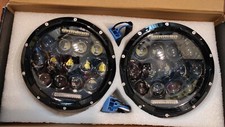 2X FARI 7" LED H4 JEEP