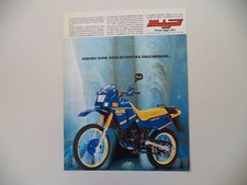advertising Pubblicità 1987 MOTO MALAGUTI DUNE 50