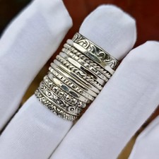 925 Sterling Silver Stacking