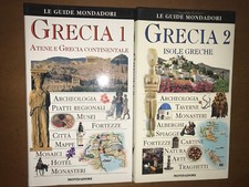 LE GUIDE MONDADORI - GRECIA 1 E 2 ATENE, ISOLE GRECHE - MONDADORI, 1998 2 VOLUMI