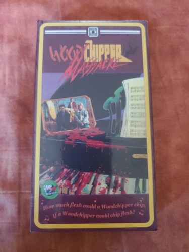 Woodchipper massacre 1988 vhs - woodchipper,