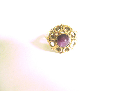 Antiker ring gold 585 - ring, mit