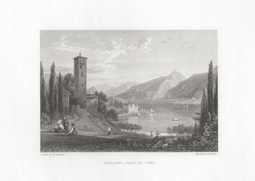 Bellagio lago como - ,, di