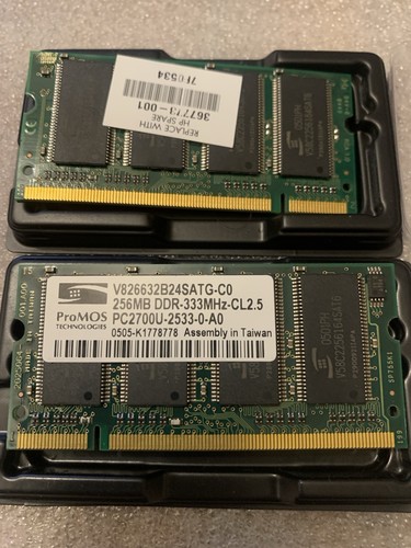 Banchi ram 2x256mb - ram,