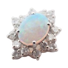 Usato pendente con - pendente, diamanti