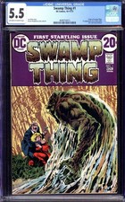 SWAMP THING #1 CGC 5,5 PAGINE