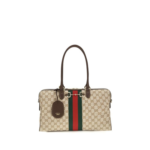 Borsa gucci tessuto beige - borsa,