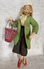 Bambola vintage anni 50 9”