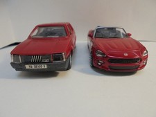 Lotto Polistil Fiat Croma Burago Fiat 124 Spider descrizione leggi