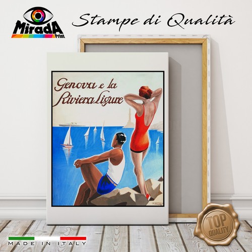 Quadro vintage genova - quadro,