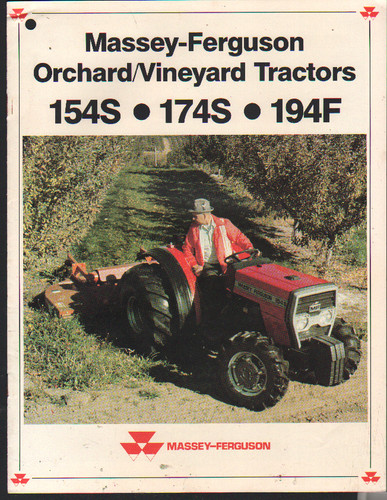 Brochure trattori frutteto - trattori, e