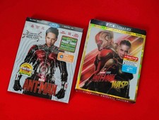 Antman & Antman & The Wasp 3D Bluray 4K Ultra HD 2 Movie Collection 2018